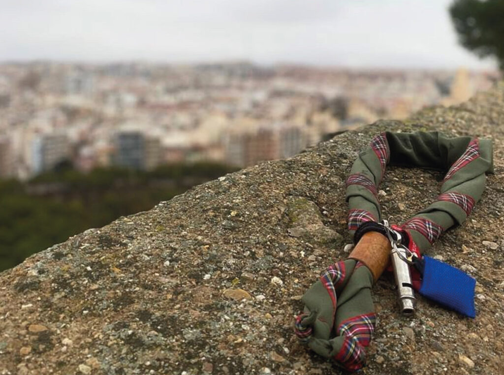 Pañoleta grupo Scout nazaret 336 San Vicente Del Raspeig Alicante